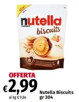 Carrefour Express Nutella Biscuits offerta