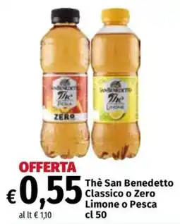 Carrefour Express The San Benedetto Classico o Zero Limone o Pesca offerta