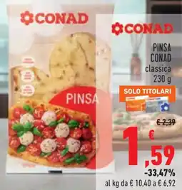 Conad Pinsa CONAD classica offerta