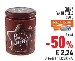 Conad Crema PAN DI STELLE offerta