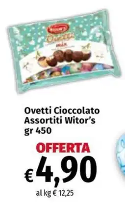 Carrefour Express Ovetti Cioccolato Witor's offerta