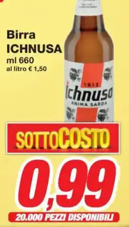 Prix Quality Birra ICHNUSA offerta