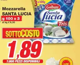 Prix Quality Mozzarella SANTA LUCIA offerta