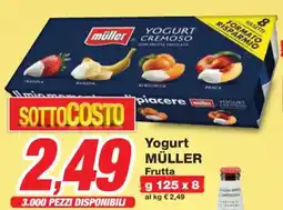 Prix Quality Yogurt MÜLLER Frutta offerta
