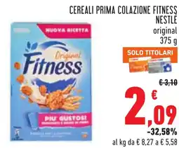 Conad Cereali prima colazione FITNESS NESTLÉ original offerta