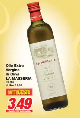 Prix Quality Olio Extra Vergine di Oliva LA MASSERIA offerta