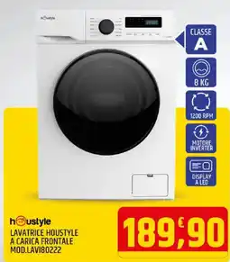 Ard Discount LAVATRICE HOUSTYLE A CARICA FRONTALE MOD.LAVI80222 offerta