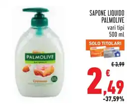 Conad Sapone liquido PALMOLIVE offerta