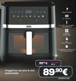 Euronics Maze Friggitrice ad aria 8 Litri AMHA0016 offerta