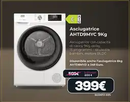 Euronics Maze Asciugatrice AHTD9MYC 9Kg offerta