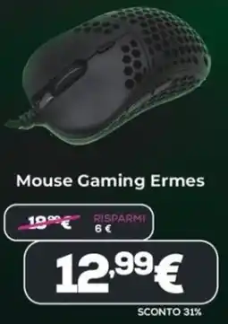 Euronics Maze Mouse Gaming Ermes offerta