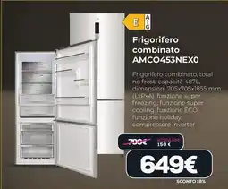 Euronics Maze Frigorifero combinato AMCO453NEXO offerta