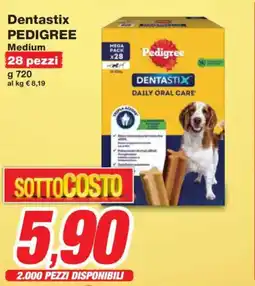 Prix Quality Dentastix PEDIGREE Medium offerta