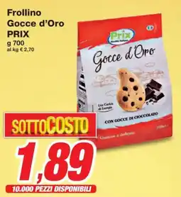 Prix Quality Frollino Gocce d'Oro PRIX offerta