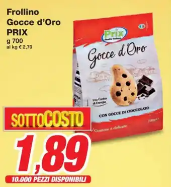 Frollino Gocce d'Oro PRIX
