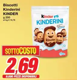 Prix Quality Biscotti Kinderini KINDER offerta