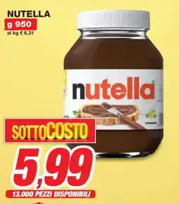 Prix Quality Nutella offerta