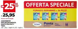 Unicoop Assorbenti per incontinenza pants protect+ TENA offerta