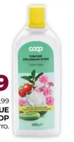 Unicoop Concime con sangue di bue COOP offerta