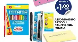 Unicoop Assortimento articoli cancelleria MITAMA offerta