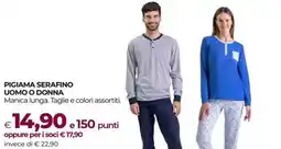 Unicoop Pigiama serafino uomo o donna offerta