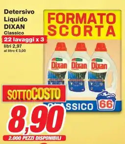 Prix Quality Detersivo Liquido DIXAN Classico offerta