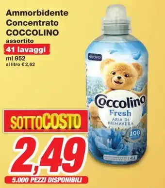 Prix Quality Ammorbidente Concentrato COCCOLINO offerta