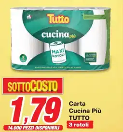 Prix Quality Carta Cucina Più TUTTO offerta
