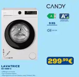 Euronics CANDY LAVATRICE GD 49B8-S offerta