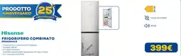 Euronics Hisense FRIGORIFERO COMBINATO RB390N4ACE offerta