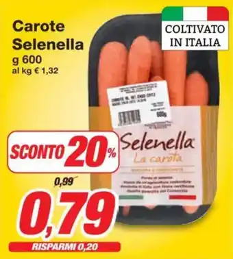 Prix Quality Carote Selenella offerta