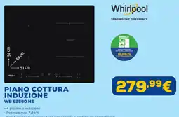 Euronics Whirlpool PIANO COTTURA INDUZIONE WB S2560 NE offerta