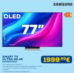 Euronics SAMSUNG SMART TV ULTRA HD 4K QE77590FAEXZT offerta