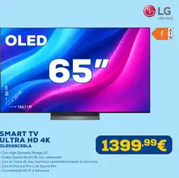 Euronics LG SMART TV ULTRA HD 4K OLED65C55LA offerta