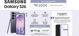 Euronics SAMSUNG Galaxy S26 offerta