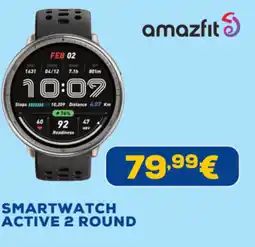 Euronics Amazfit smartwatch active 2 round offerta