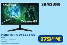 Euronics SAMSUNG MONITOR ODYSSEY G5 G53F offerta