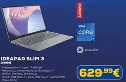 Euronics Lenovo IDEAPAD SLIM 3 15IRH8 offerta