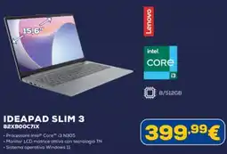 Euronics Lenovo IDEAPAD SLIM 3 82XB00C7IX offerta