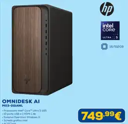 Euronics hp OMNIDESK AI M03-0014NL offerta
