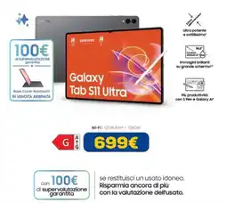 Euronics SAMSUNG Galaxy Tab S11 Ultra offerta