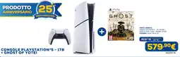 Euronics Console playstation 5 - 1TB + ghost of yotei offerta