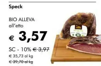 NaturaSì Speck offerta