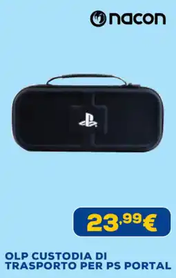 Euronics Nacon olp custodia di trasporto per ps portal offerta