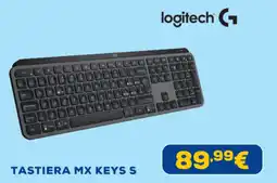 Euronics Logitech tastiera mx keys s offerta