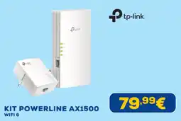 Euronics tp-link KIT POWERLINE AX1500 WIFI 6 offerta