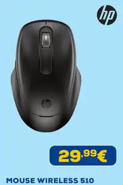 Euronics hp mouse wireless 510 offerta