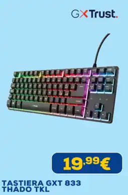 Euronics Gxtrust tastiera gxt 833 thado tkl offerta
