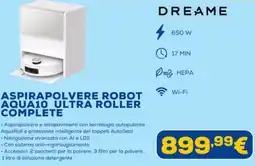 Euronics Dreame aspirapolvere robot aqua10 ultra roller complete offerta