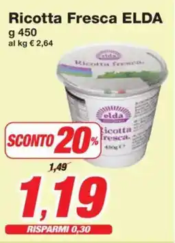 Prix Quality Ricotta Fresca ELDA offerta